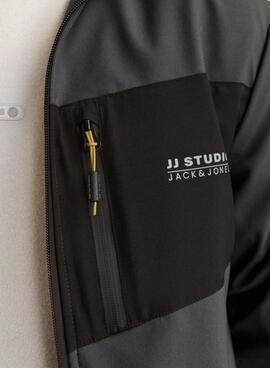 Jaqueta Jack and Jones Taylor Softsell Cinza para homem