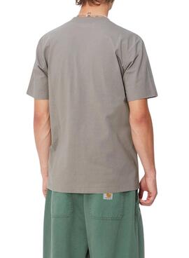 Camiseta Carhartt University cinza para homem