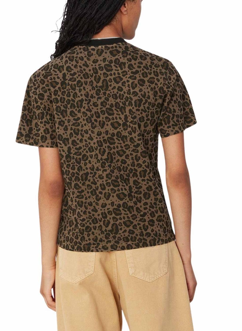 Camisola Carhartt Leo Marrom para homem