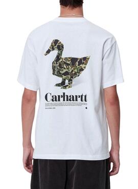 Camisa Carhartt Duck blanco para homem