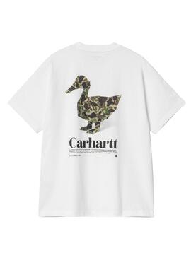 Camisa Carhartt Duck blanco para homem