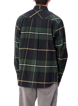 Camisa  Carhartt Garnett verde para homem