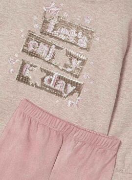 Conjunto Mayoral Legging e Moletom para menina