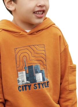 Moletom Mayoral City Style Cenoura para menino