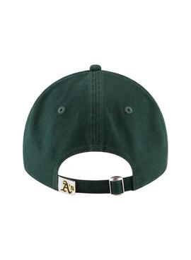 Boné New Era Oakland Athletics Core Classic verde para homem e mulher