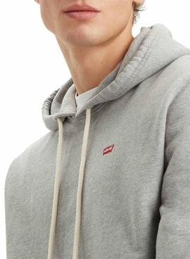 Sweat Levis Original Housemark cinza para homem