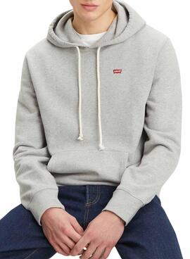 Sweat Levis Original Housemark cinza para homem