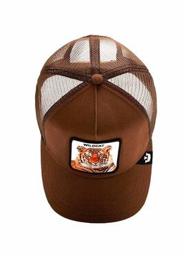 Boné Goorin Bros The Wildcat Tiger Castanho