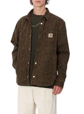 Sobrecamisa Carhartt Conro Leopardo para homem