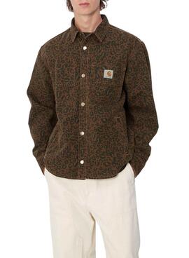 Sobrecamisa Carhartt Conro Leopardo para homem