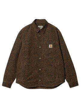 Sobrecamisa Carhartt Conro Leopardo para homem