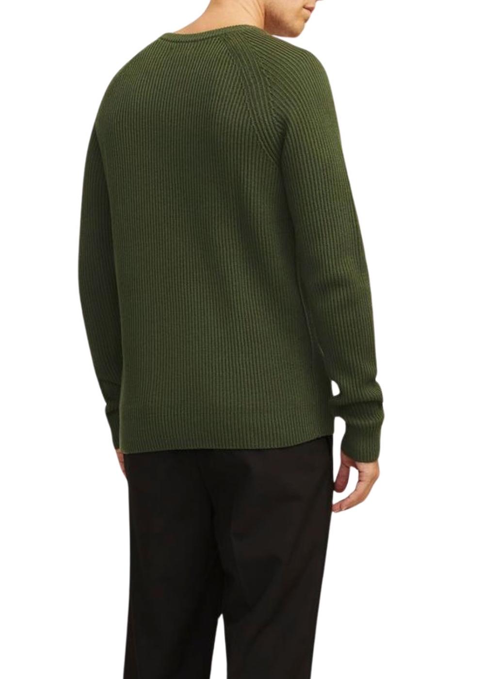 Camisola Jack and Jones Pannel Verde para homem