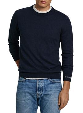 Camisola Pepe Jeans New Andre azul marinho para homem