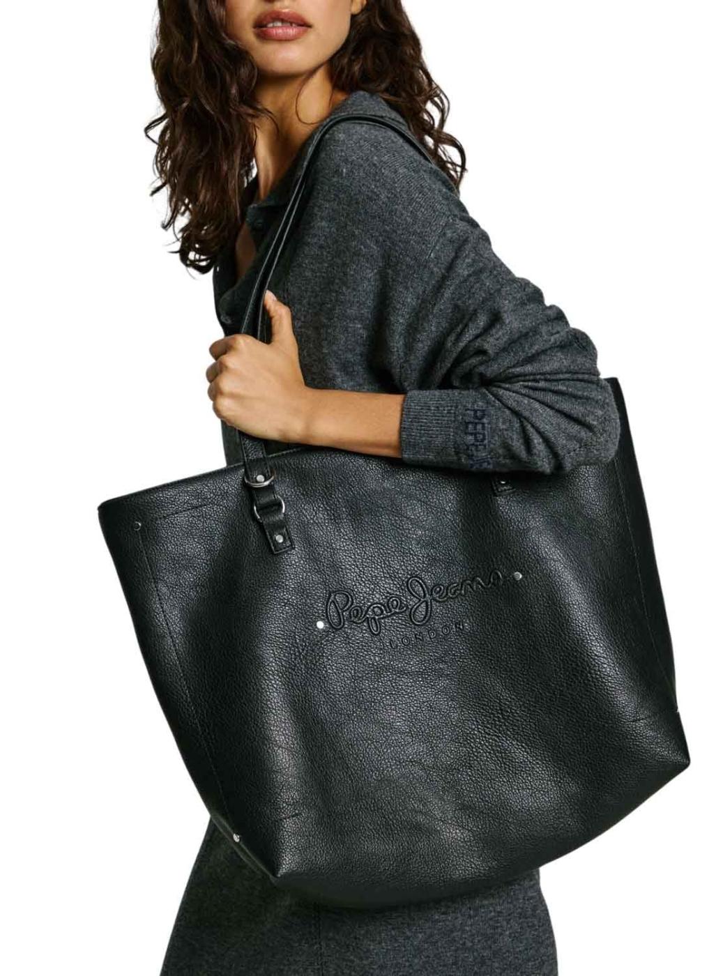 Bolsa Pepe Jeans Bella Preto para mulher