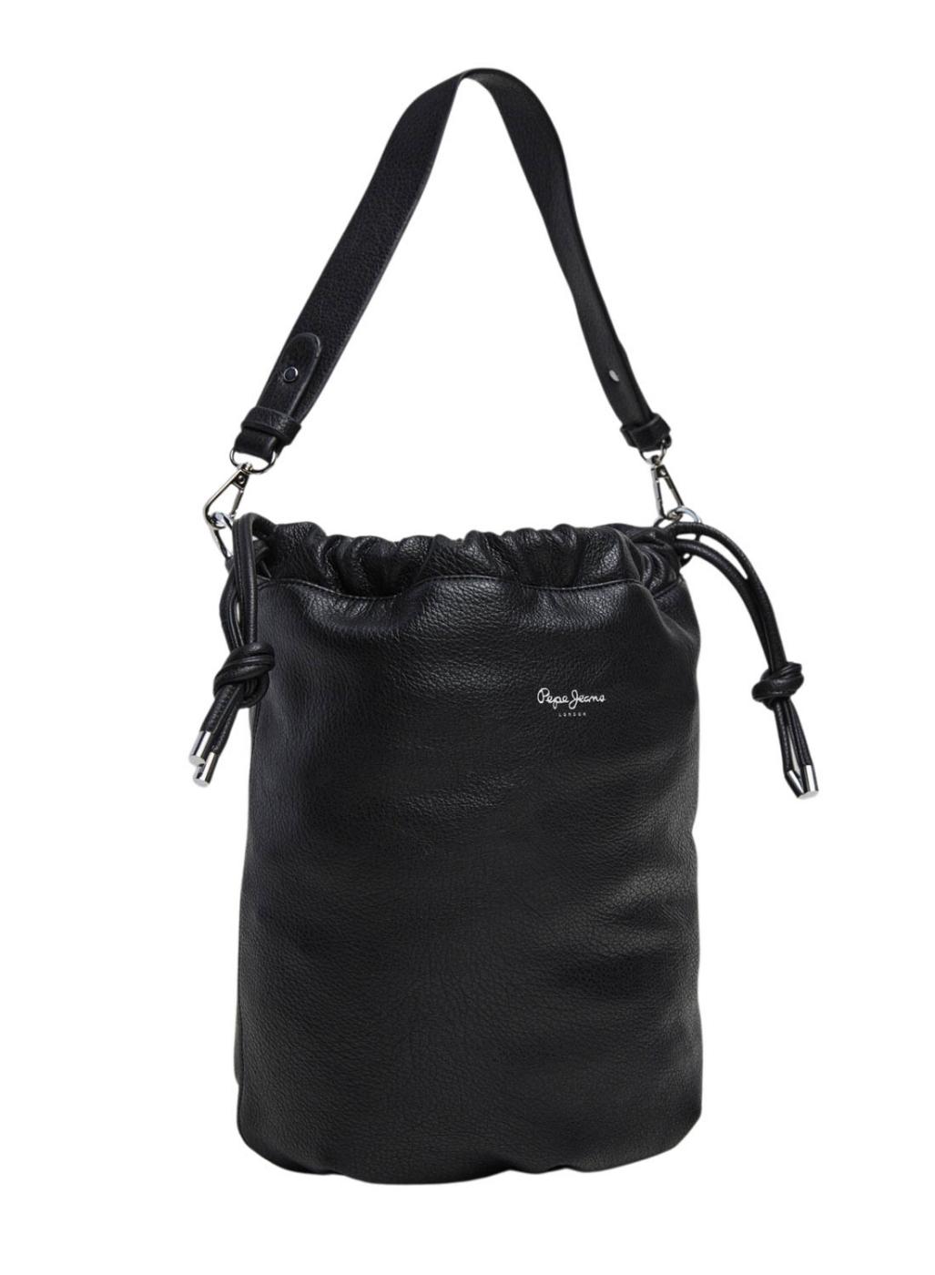 Bolsa Pepe Jeans Gigi Icon Preto para mulher