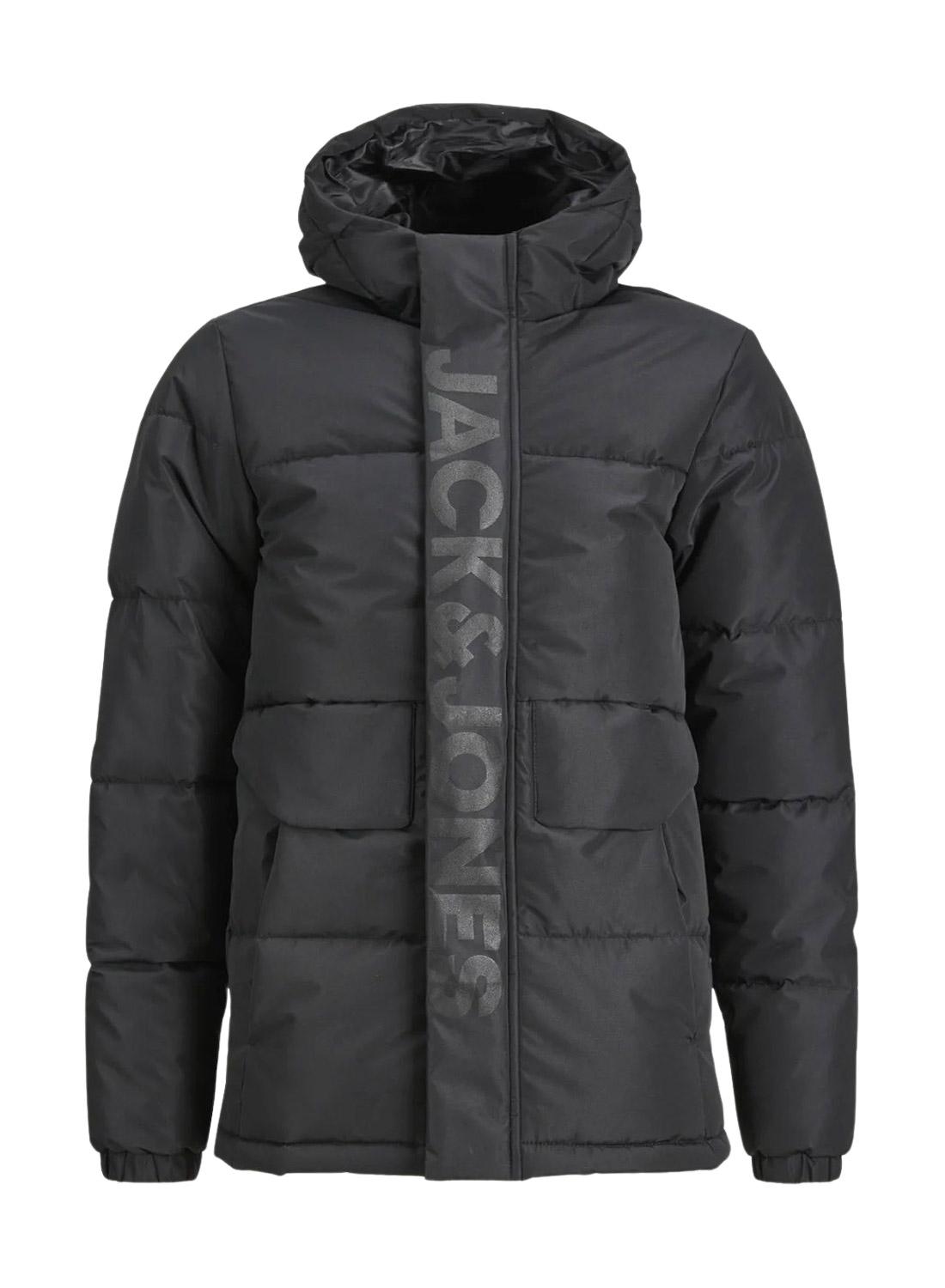 Jaqueta Jack and Jones Acolchoada Preta para menino