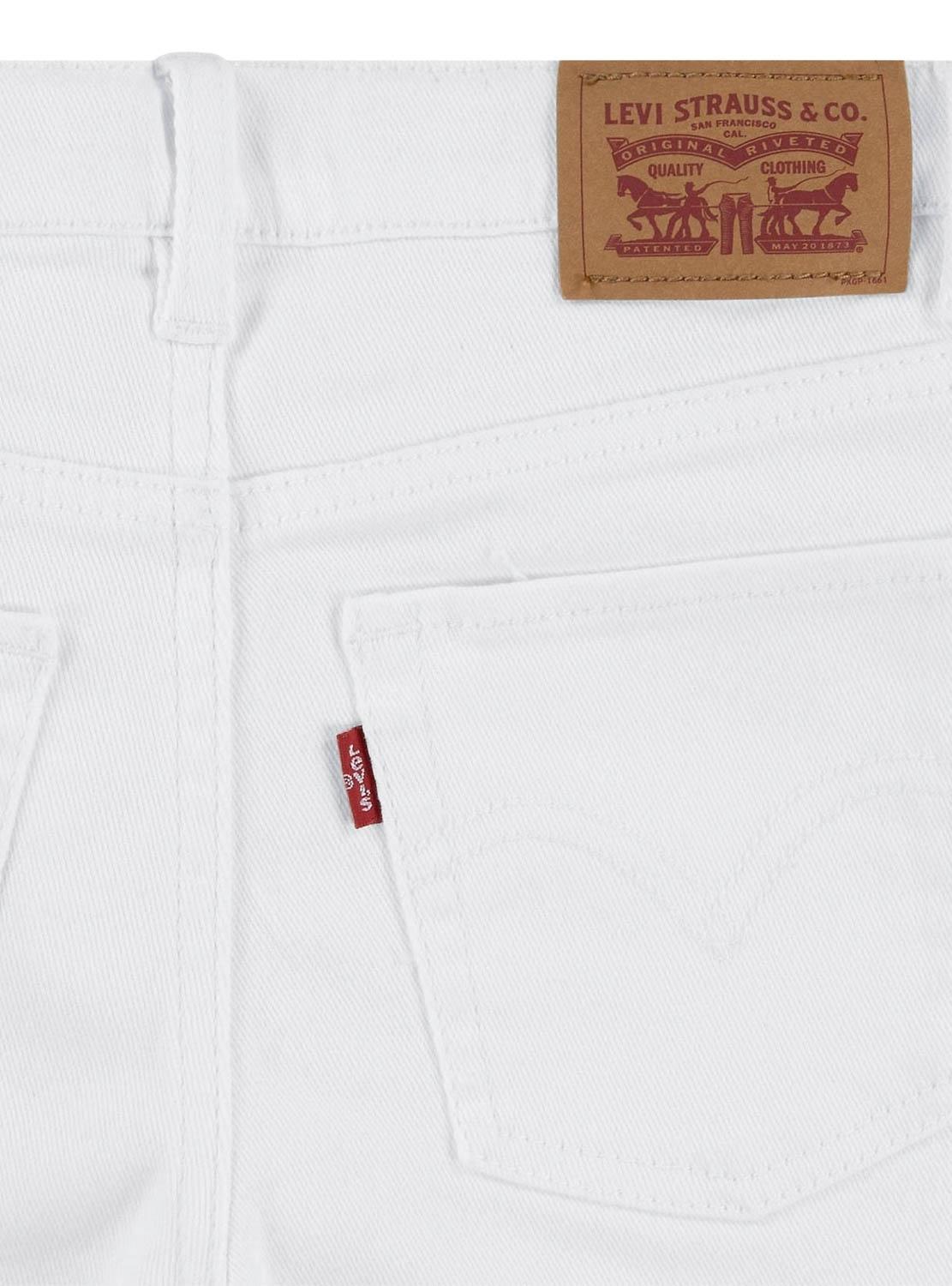 Jeans Levis 726 Flare Branco para menina