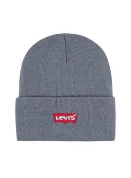 Gorro Levis Core Batwing cinza para crianças