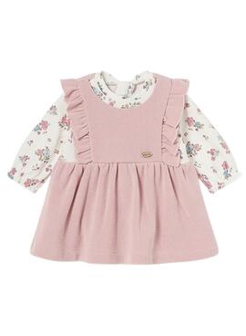 Vestido Mayoral Rosa Claro para bebê