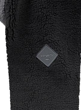 Jaqueta Levis Sherpa Bicolor Preto para Menino