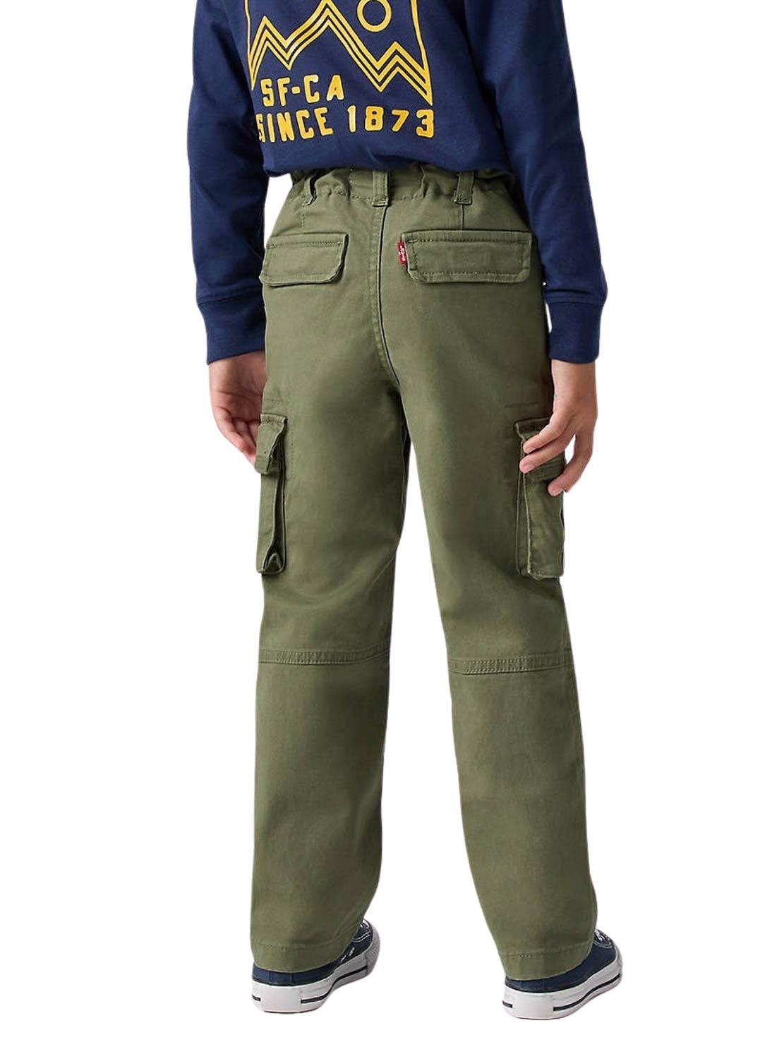 Calça Levis Cargo Traditional Verde para menino