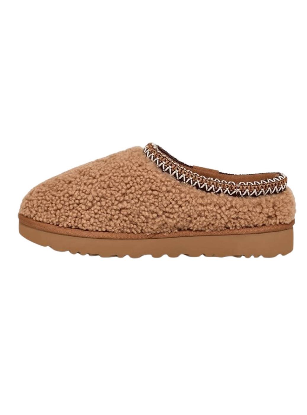 UGG Tasman Maxy Curly camelo para mulher