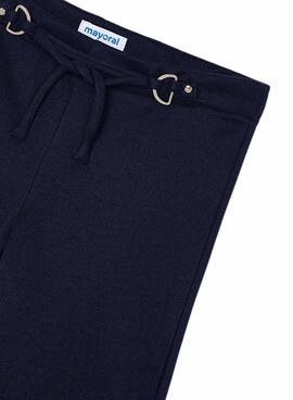 Calças Mayoral Denim Tricot para menina