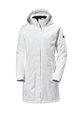 Corta-vento Longo Helly Hansen Aden Branco para mulher