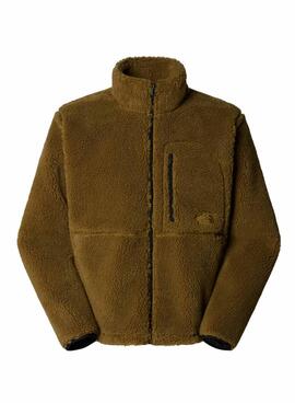 Jaqueta Polar The North Face Extreme Pile Verde para homem