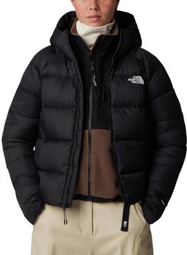 Jaqueta de Penas com Capuz The North Face Hyalite Preta para mulher