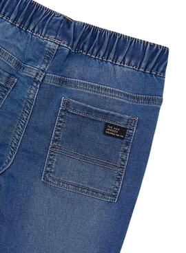 Calças Mayoral Jogger Denim Claro para menino