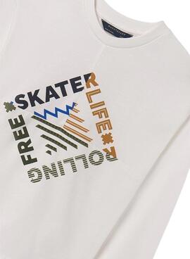 Camiseta Mayoral Skater Life Nata para menino