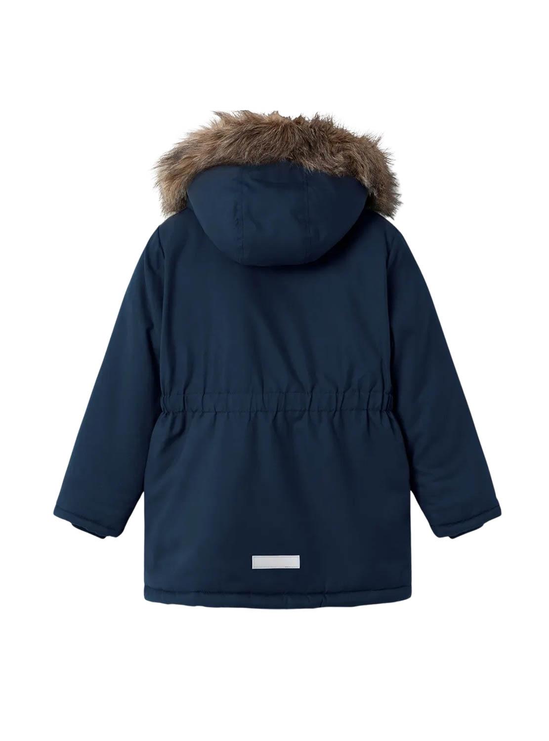 Parka Name It Master Azul Marinho para menina