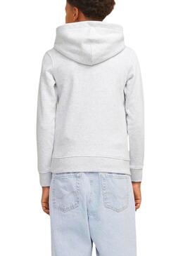 Sweatshirt Colorblock Jack and Jones Branco para menino