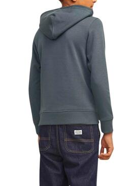 Moletom Jack and Jones Colorblock Cinza para menino