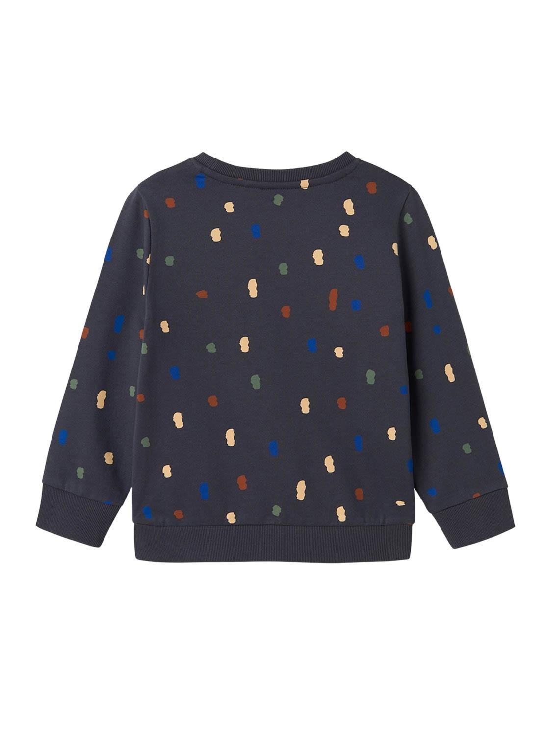 Sweatshirt Name It Menno Preto para menino