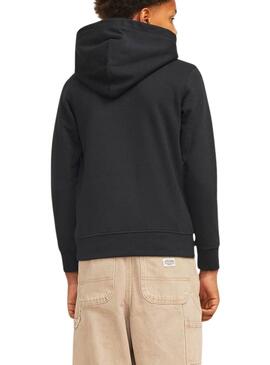 Sweatshirt Colorblock Jack and Jones Preto para menino