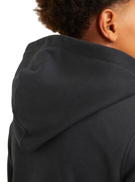 Sweatshirt Colorblock Jack and Jones Preto para menino