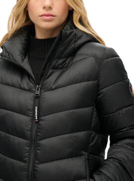 Casaco Superdry Fuji Preto para mulher