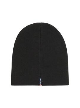 Gorro Superdry Essential Logo preto para homem