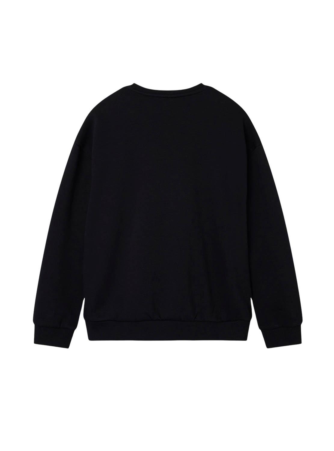 Sweatshirt Name It Oriana Preto para menina