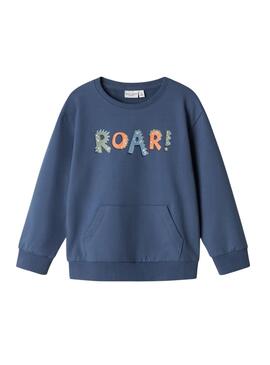 Sweatshirt Name It Vugo Azul para menino