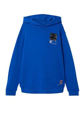 Sweatshirt Name It Obando Azul Brilhante para menino