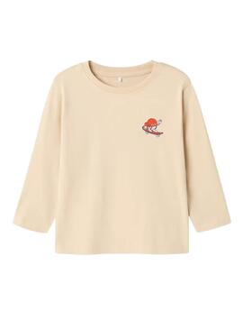 Camisola Name It Otis Creme para kids