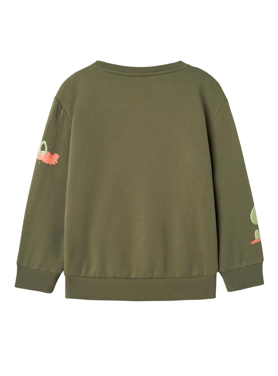 Sweatshirt Name It Nole Khaki para crianças