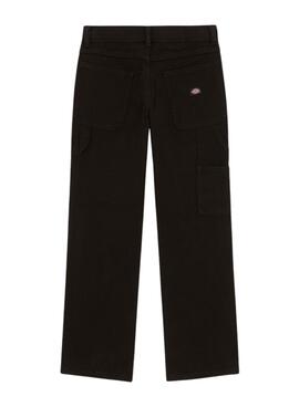 Calças Dickies Carpenter Preto para menina e menino