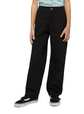 Calças Dickies Carpenter Preto para menina e menino