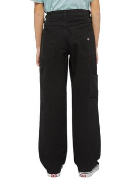 Calças Dickies Carpenter Preto para menina e menino