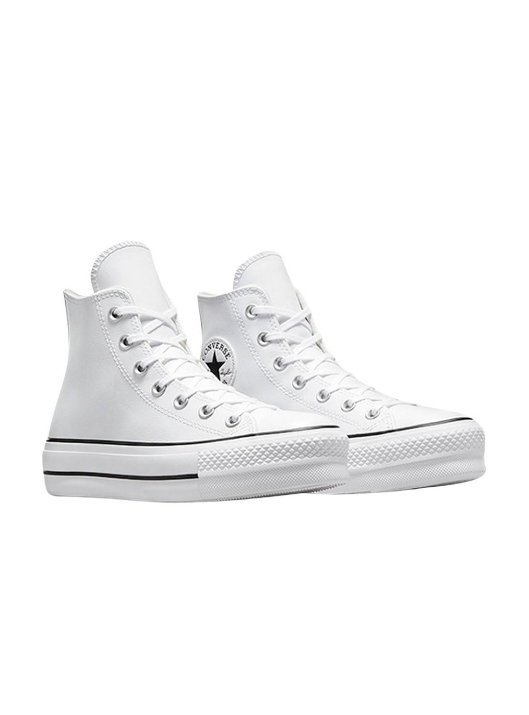 561676C Chuck Taylor All Star Leather Platfor