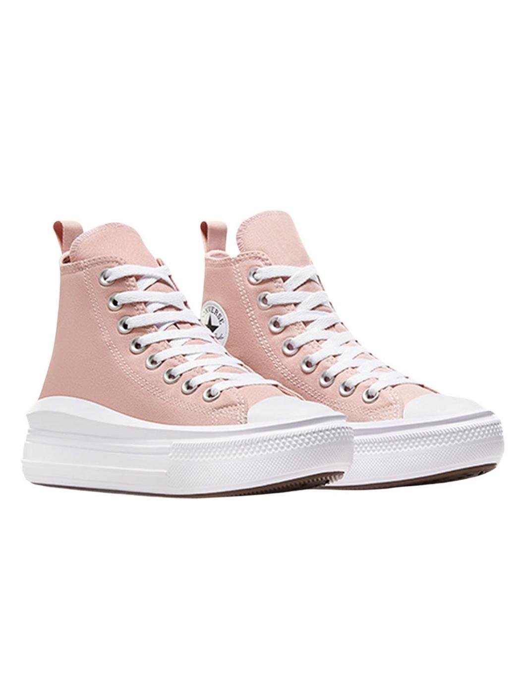 Converse All Star Chuck Taylor Move Rosa Para Mulher